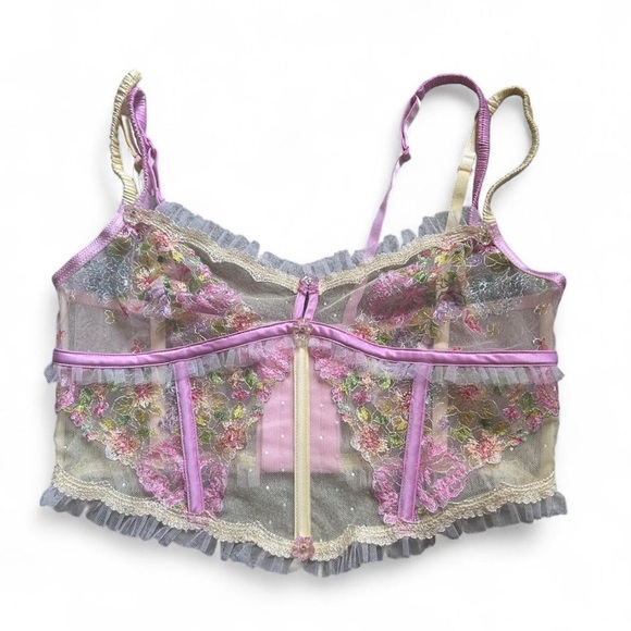 For Love & Lemons Floral Frenzy Bustier - Picture 1 of 5